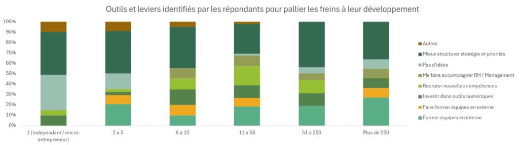 Les leviers pour dépasser les freins
